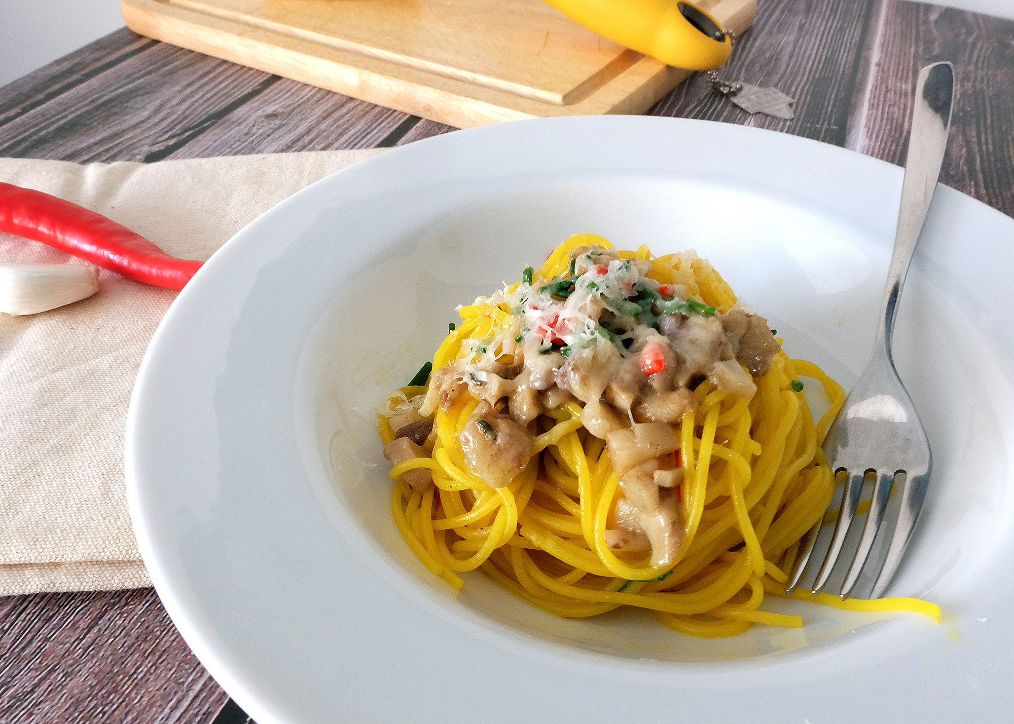 World Pasta Day: A recipe by Francesco Mazzei