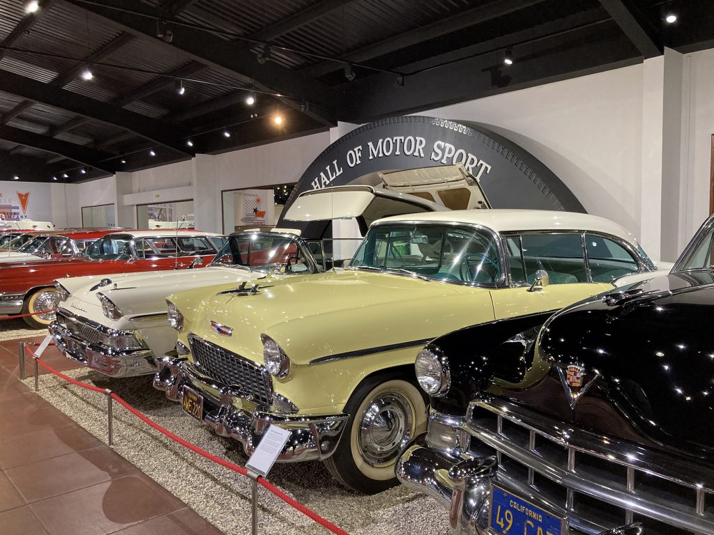 Classic cars in the Haynes Motor Museum